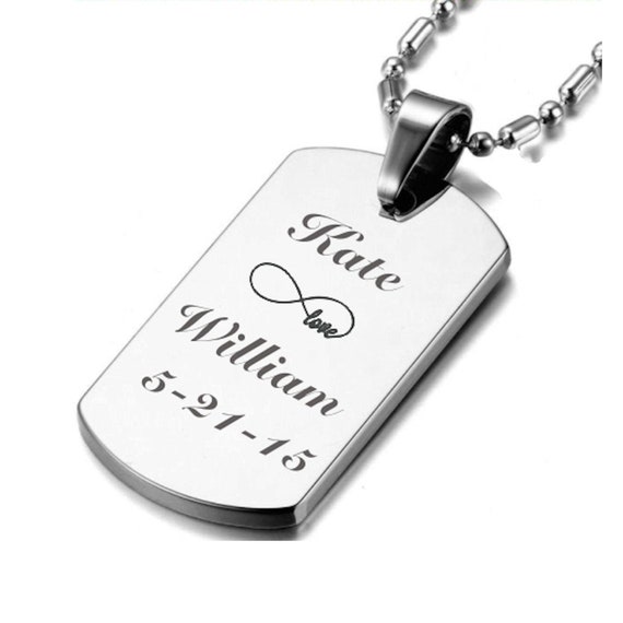 Personalized Dog Tag Chain for Men Online in India – Nutcase