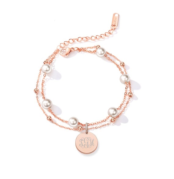 circle charm bracelet