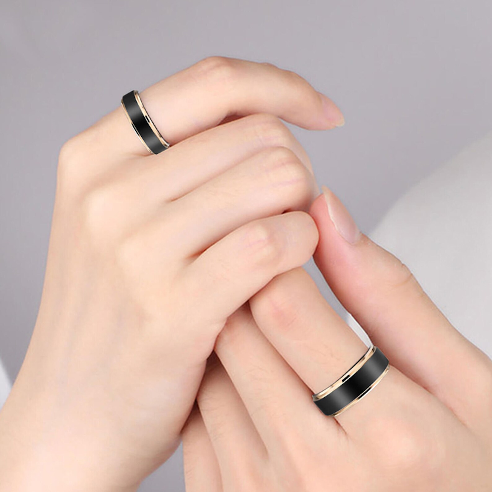 Engraved Tungsten Promise Rings Personalized Ring Engraved Etsy