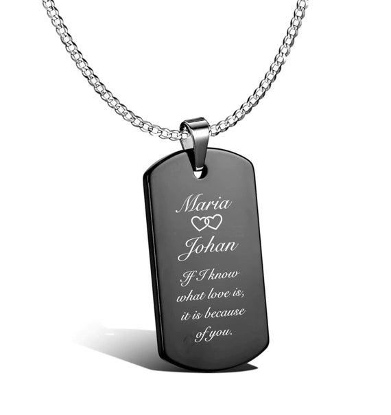 Personalise Gunmetal Gross Necklace Front (Deleting this from shopping cart will cancel all personal customisations that you have set) Personalise Gunmetal Gross Necklace Front (Deleting this from shopping cart will cancel all personal customisations that you have set)