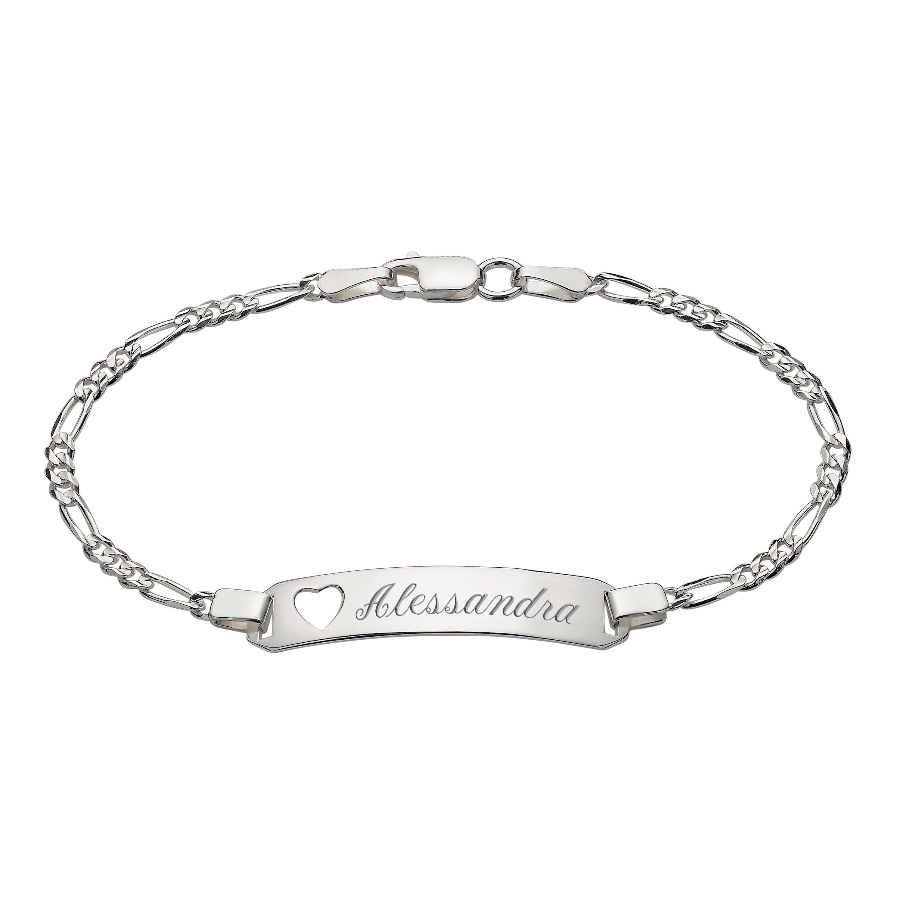 Personalized Sterling Silver Bracelet 