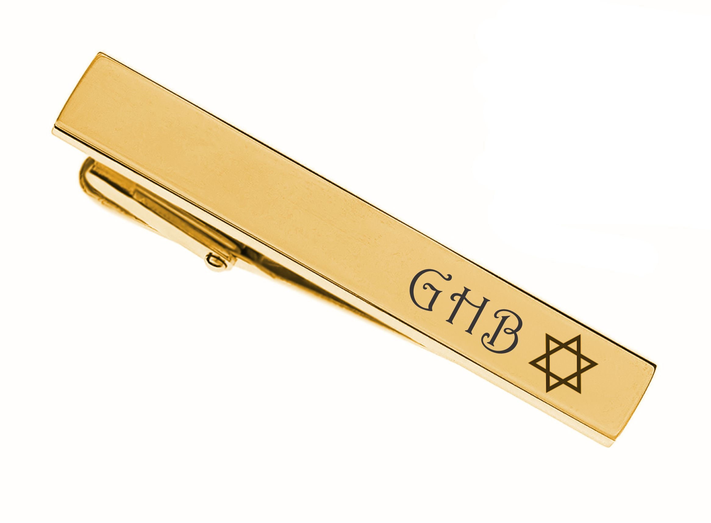 Pendentif en Or Étoile de David Rainurée Ajourée Grand Modèle | Mon
