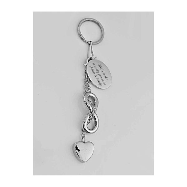 Infinity Keyring Etsy