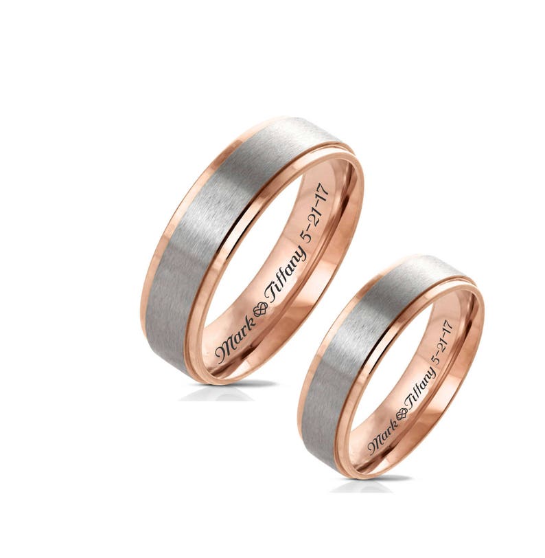 Engraved Rings Promise Rings Personalized Rings Silver & Etsy