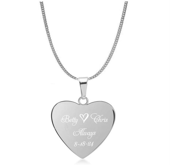 Personalise Gunmetal Gross Necklace Front and Side (Deleting this from shopping cart will cancel all personal customisations that you have set) Personalise Gunmetal Gross Necklace Front and Side (Deleting this from shopping cart will cancel all personal customisations that you have set)