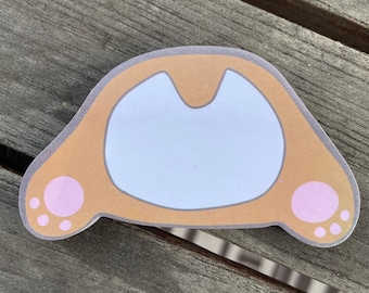 Leuke Corgi BUTT Sticky Notes, Kawaii Dog Kladblok