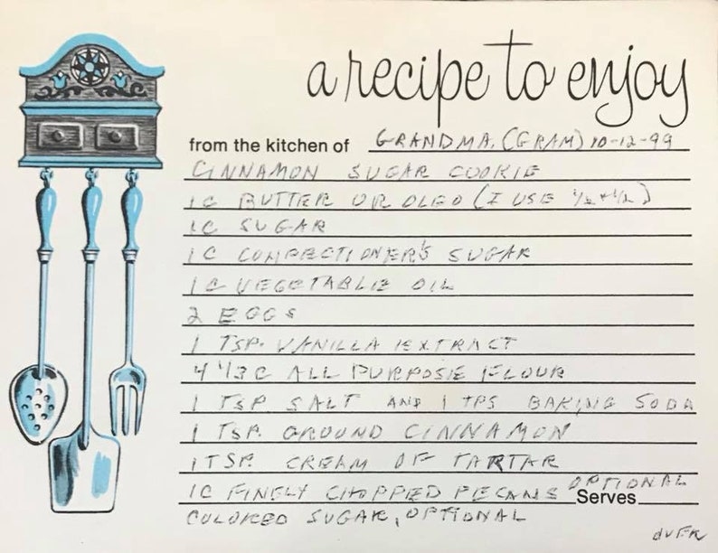 Download Convert Recipe or Handwriting To SVG Cut File Hand-Traced ...