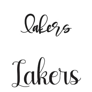 Lakers, Sports SVG, Mascot, Sports Mascot, Team Sports, Cutting File, Cricut, Silhouette, Cut File, Commercial Use, Instant Download