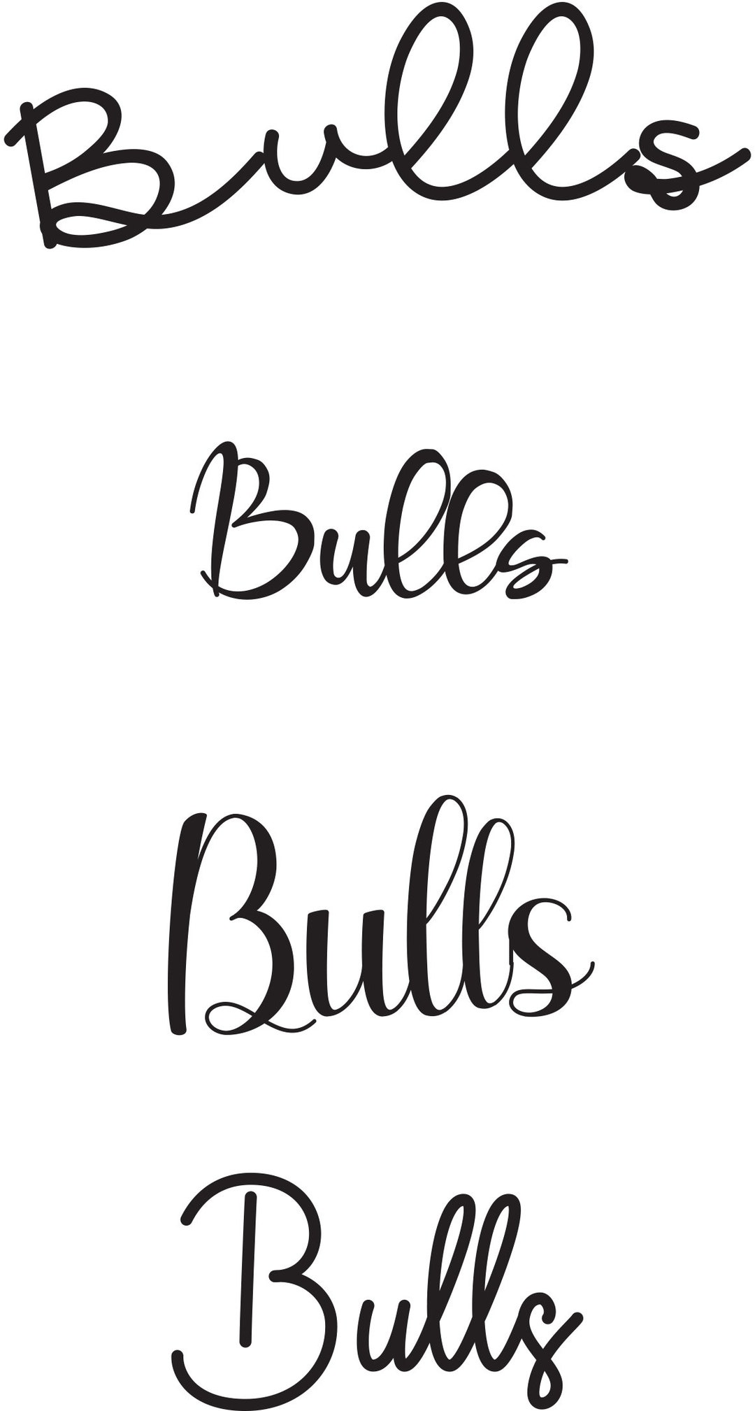 Bulls Mascot SVG, Sports Team Cut File (digital Download) - Etsy