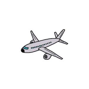 Avión comercial SVG, Avión SVG, Transporte aéreo SVG, Transporte SVG, Archivo SVG dibujado a mano, Archivo de corte, Archivo de corte, Uso comercial