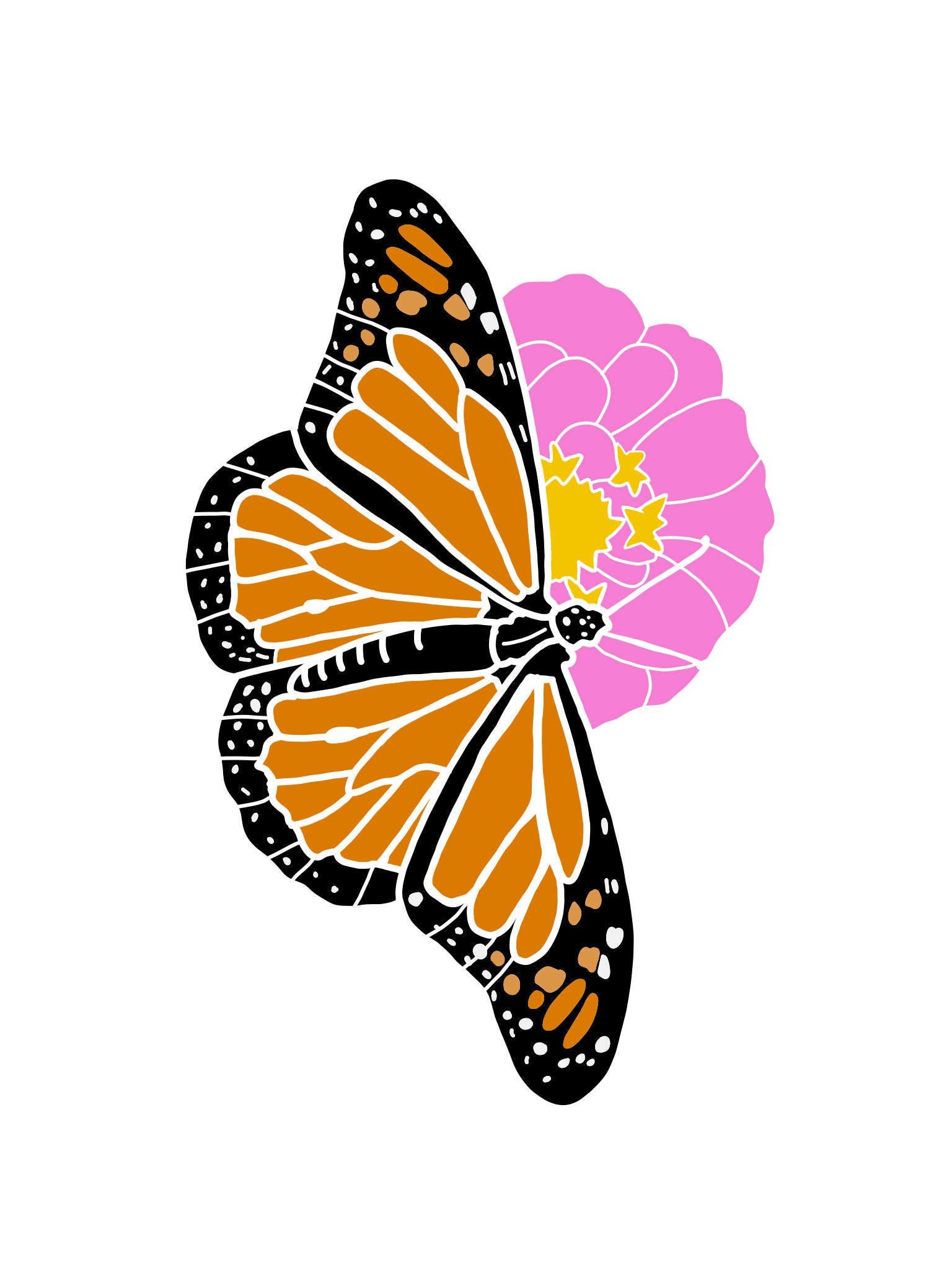 Free Monarch Butterfly Svg File 262 SVG PNG EPS DXF File