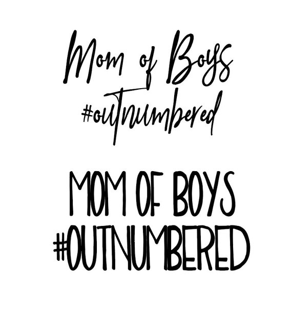 Download Mom Of Boys Svg Cut File