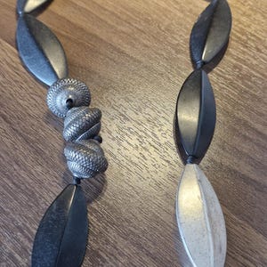 Vintage Liz Claiborne large bead long necklace