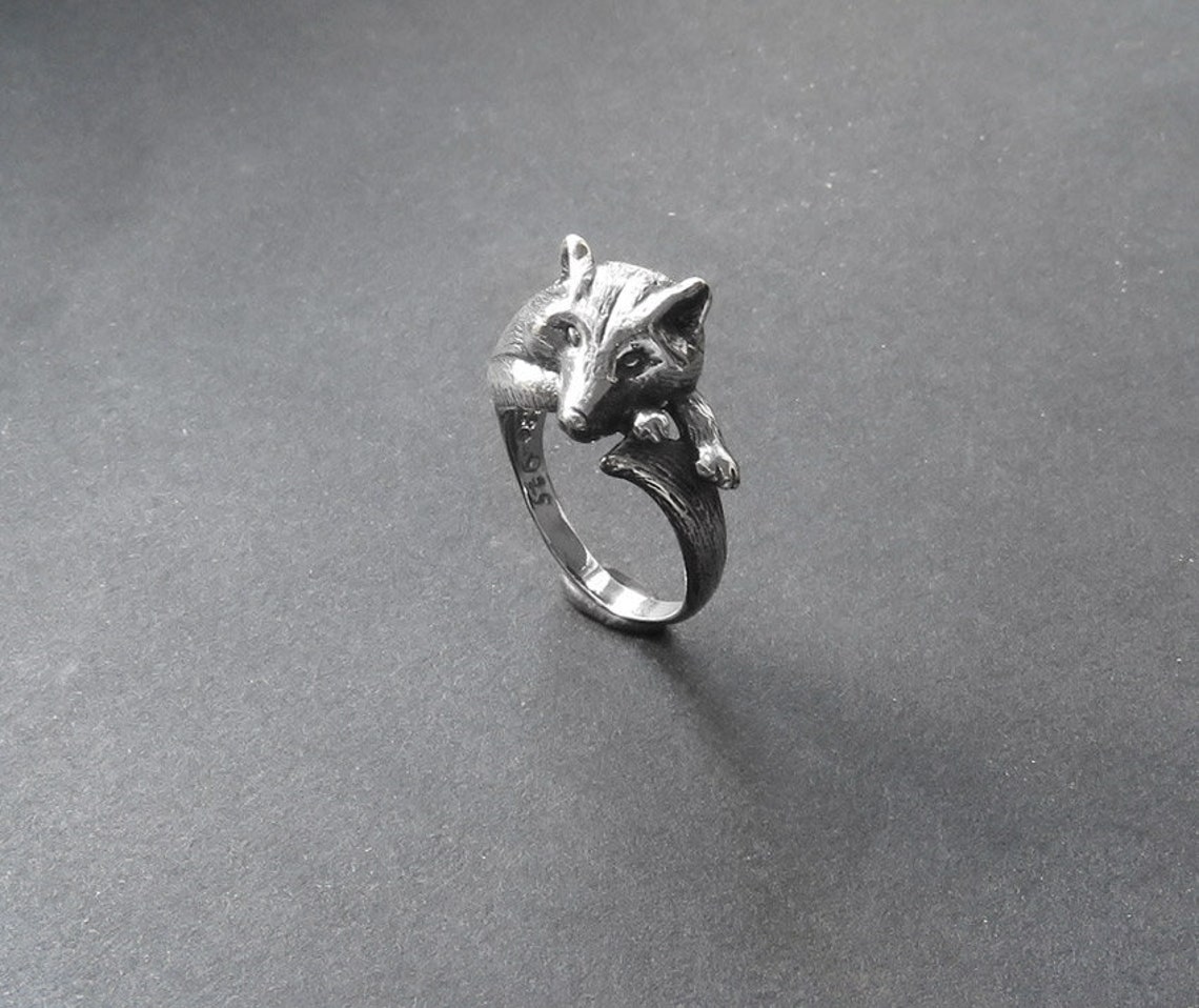 Amas anello a sigillo tondo con Om in argento 925 - Gioielli Argento Store