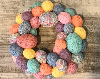 Easter Egg Wreath