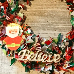 Christmas Ribbon Wreath image 2