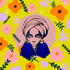 That Girl tassel earrings