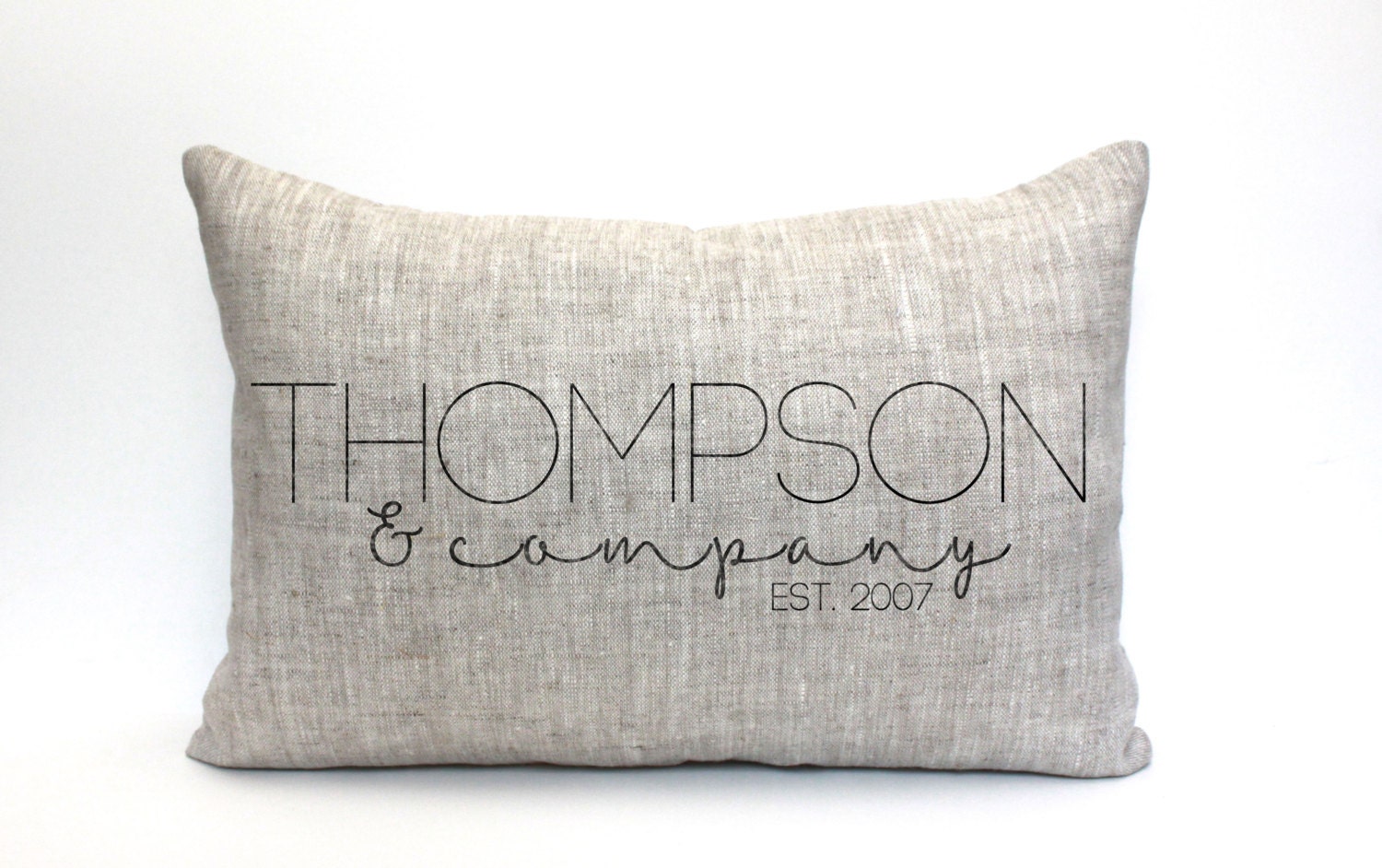 Wedding gift family pillow custom pillow name pillow Etsy