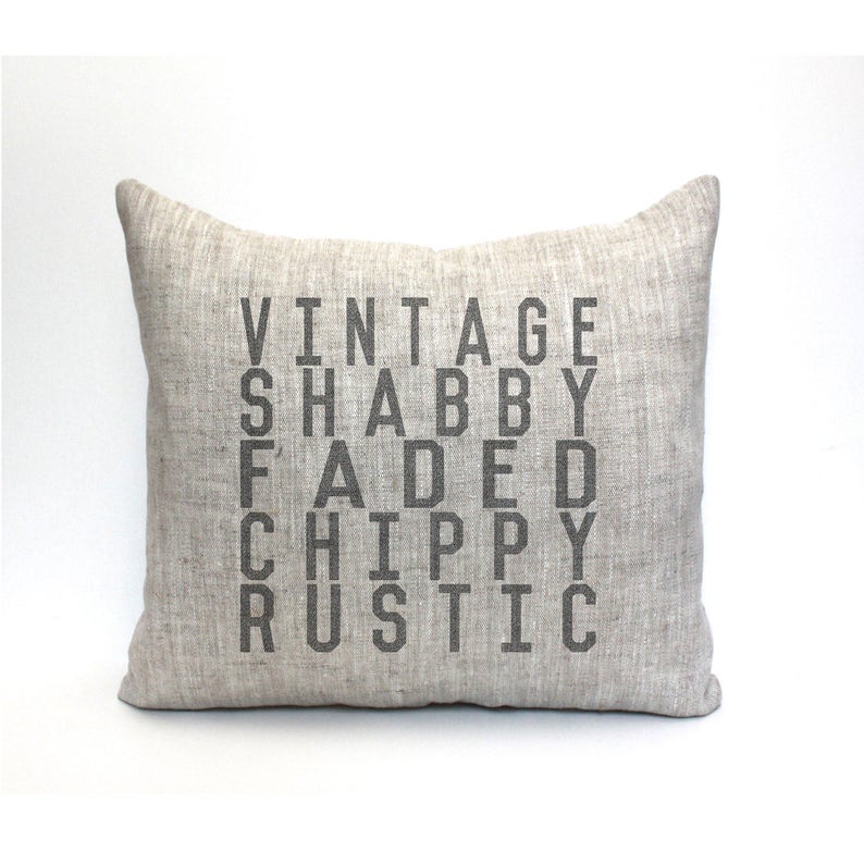 Farmhouse pillow vintage pillow farmhouse decor rustic Etsy