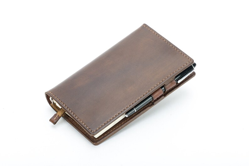 A6 Leather Journal Diary Notebook /looseleaf Notebook/ Etsy