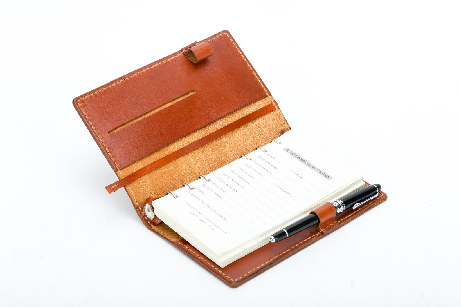 A6 Leather Journal Diary Notebook /looseleaf Notebook/ Etsy