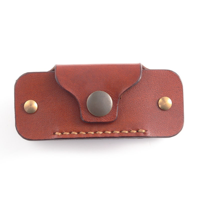 Genuine Leather car keys wallet Men key case Etsy