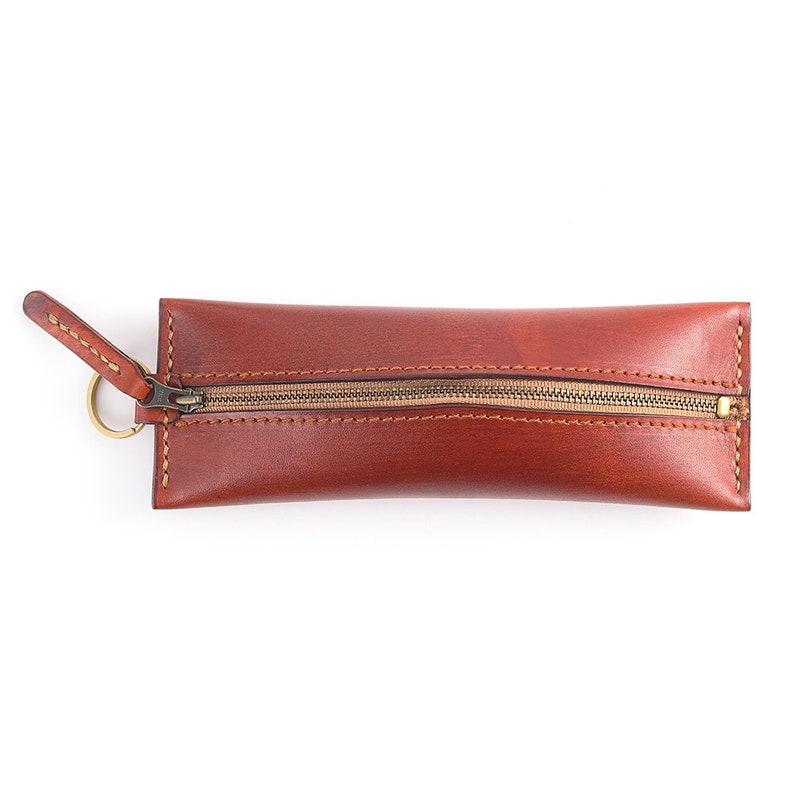 Handmade Leather Pen Casepen holder with zipperMultiple Etsy