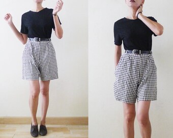 80s Black FENDI Mare Rayon / Viscose Short Sleeve Top With