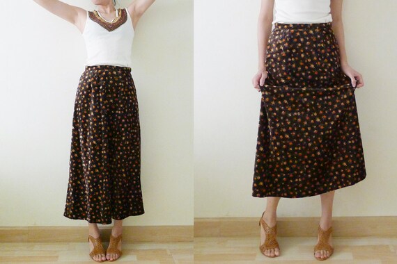Cute brown velvet skirts hotsell
