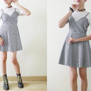 overall skater dress DIY Detachable Overalls Dress || How to Make an Overall Skater Dress || DIY Pinafore Dress Tutorial
