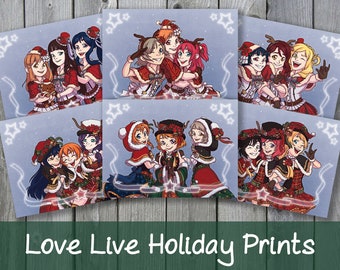Love Live! Holiday Prints