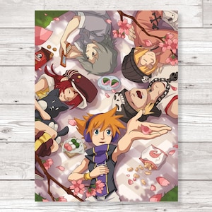 TWEWY Hanami Print