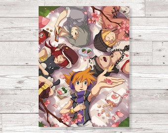 TWEWY Hanami Print