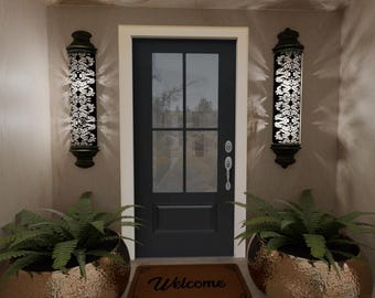 Victorian Nouveau Outdoor Wall Lantern