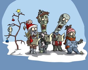 Zombie Carolers Sweatshirt