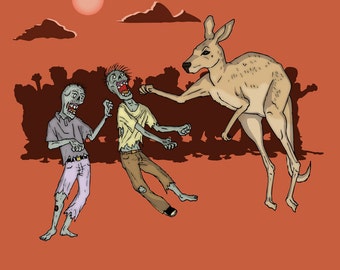 Zombies VS. Kangaroo