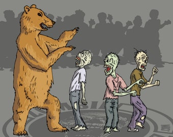 Zombies Vs Bear