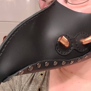 Steampunk plague doctor mask
