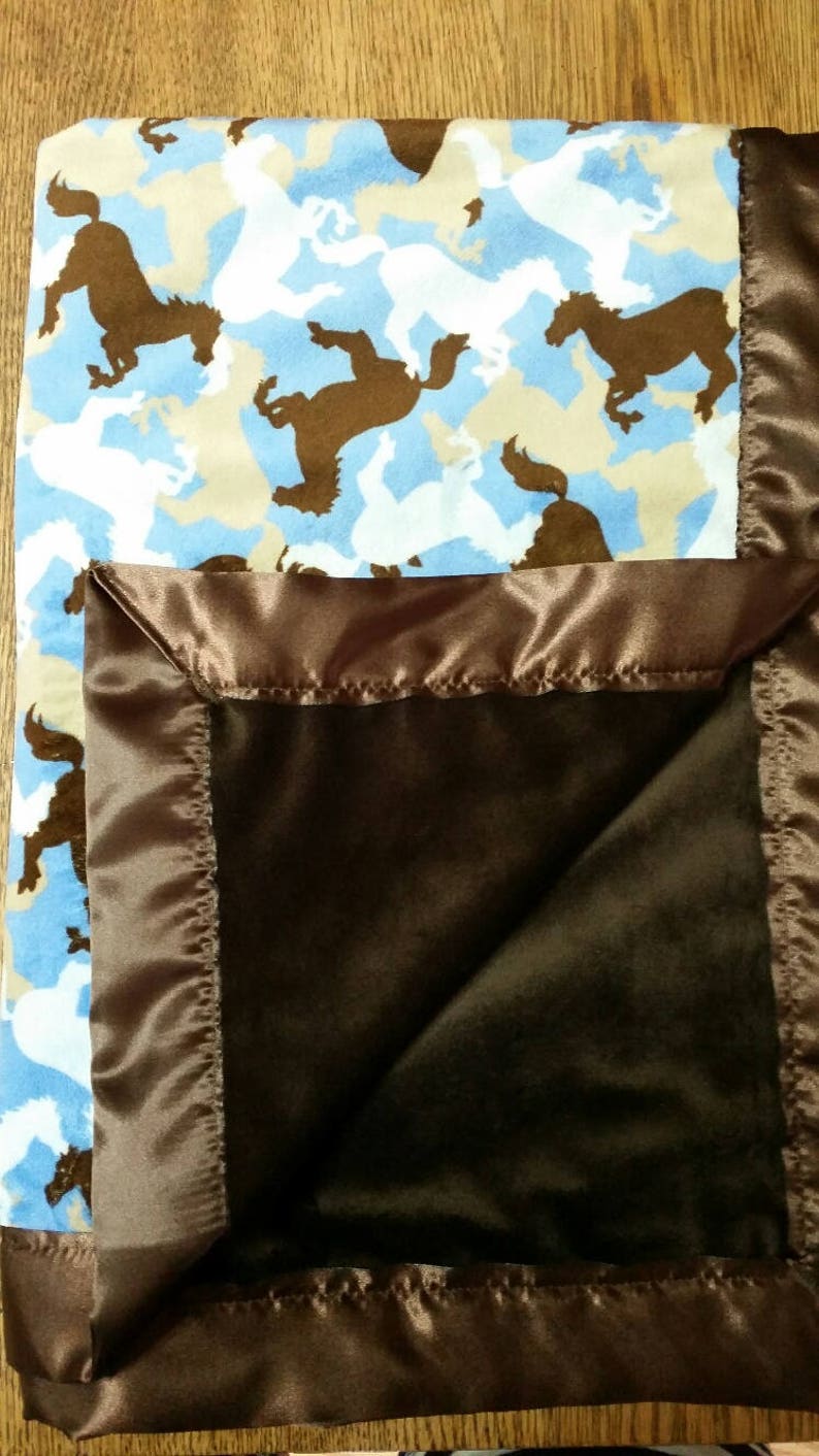 Western Blanket, Western Baby Blanket, Western Minky Baby Blanket, Western Cowboy Blanket Etsy
