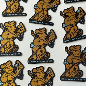 Stylish Pool Player Patch for Cue Case | Billiards Swag | Unique Decal Sticker - Sew-On Iron-On