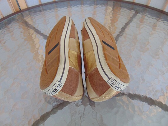 Sperry Patchwork Leather Top Sliders, Ladies Size… - image 4