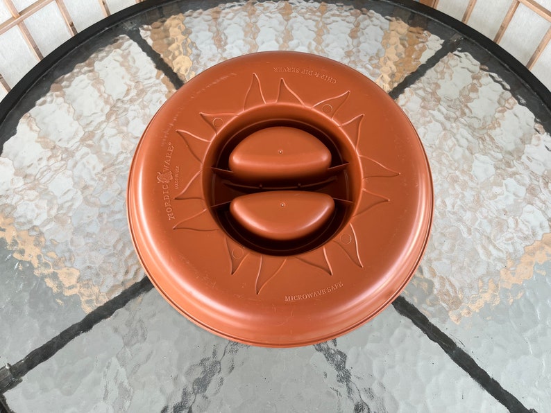 Vintage Nordic Ware Chip and Dip Server Etsy