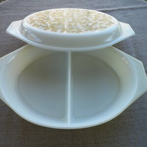 Pyrex Verde Double Casserole with Lid
