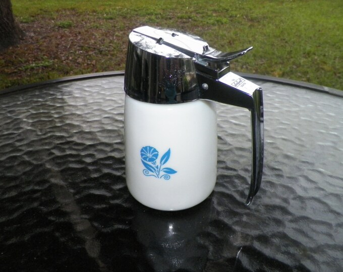 Syrup Dispenser Milk Glass Dispensers Inc Santa Barbara Calif Etsy