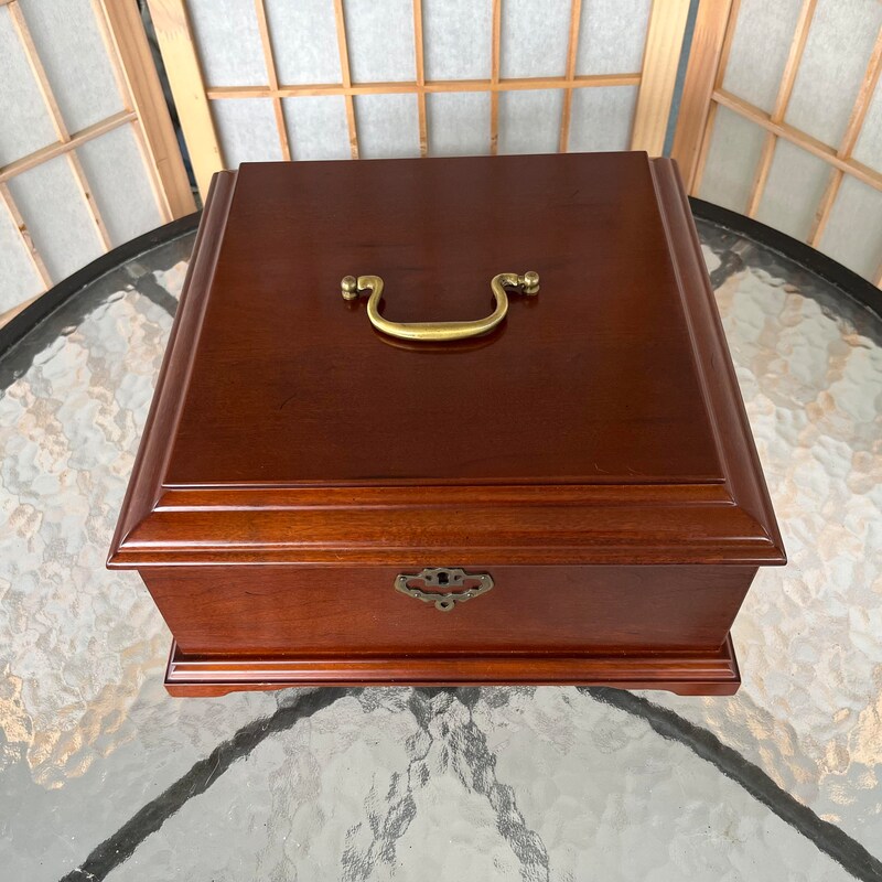 Wood The Bombay Company Jewelry Box 2000 Series Bombay Company