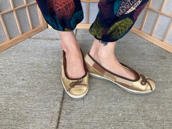 Sperry Patchwork Leather Top Sliders, Ladies Size… - image 2