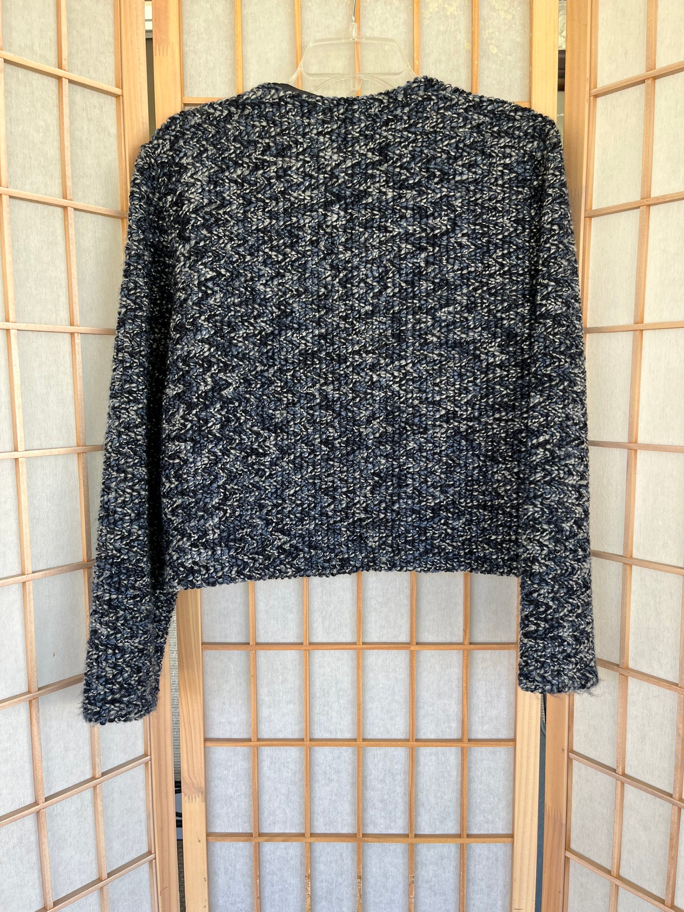 Vintage Knitted by Hand Sweater Ladies Size M - Etsy