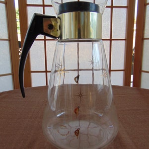 Corning Ware Starburst Six Cup Coffee Carafe