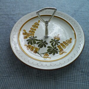 Stangl Golden Blossom Dessert Serving Plate