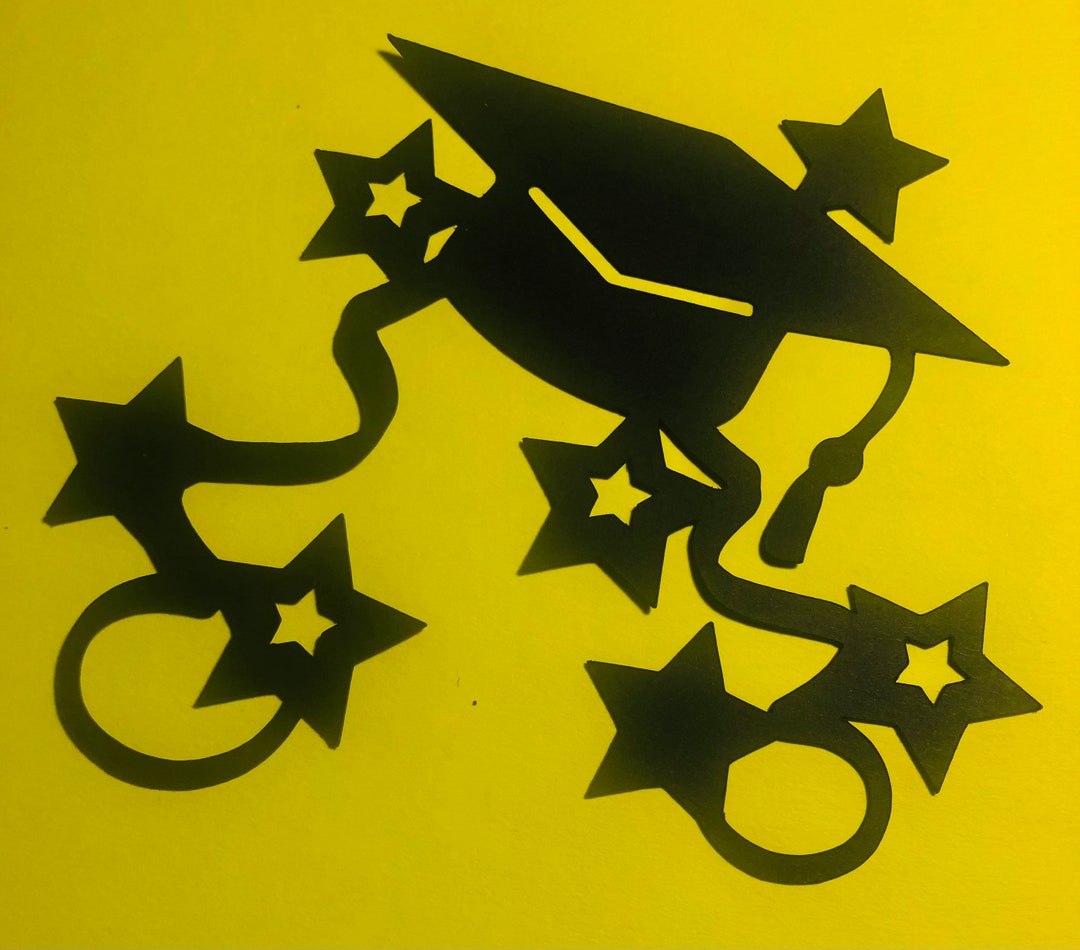 Graduation Cap Die Cut Graduation Cap Cut Out Graduation Celebration